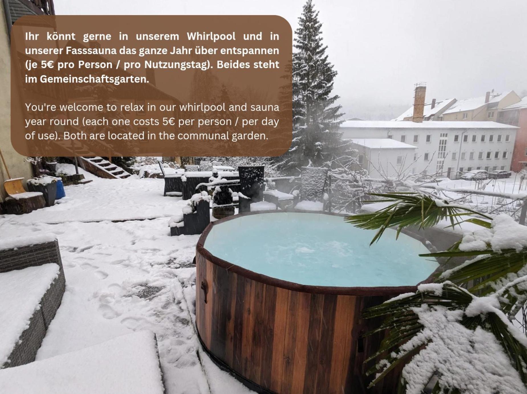 Zi1 - Urlaubsmagie - Erholung Mit Whirlpool & Sauna زبنيتس المظهر الخارجي الصورة